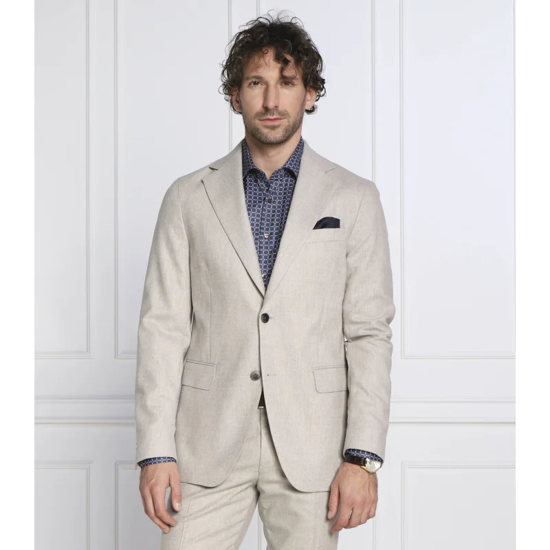 Oscar Jacobson Wełniana marynarka Ego Blazer | Slim Fit