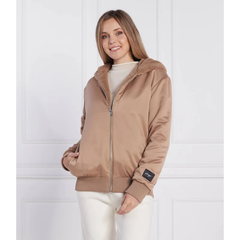 HUGO Dwustronna kurtka Felessandra-1 | Regular Fit