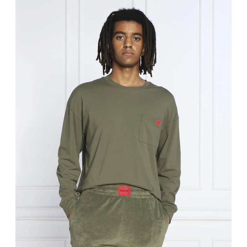 Hugo Bodywear Longsleeve Labelled SWEATSHIRT | Regular Fit
