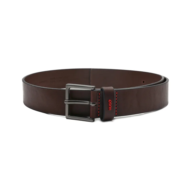 HUGO Skórzany pasek Giove-L