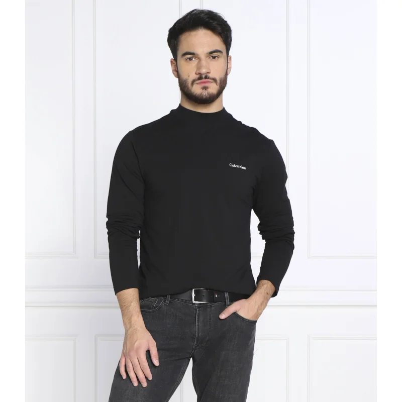 Calvin Klein Longsleeve MICRO LOGO | Slim Fit