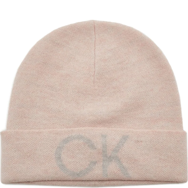 Calvin Klein Wełniana czapka ELEVATED MONOGRAM