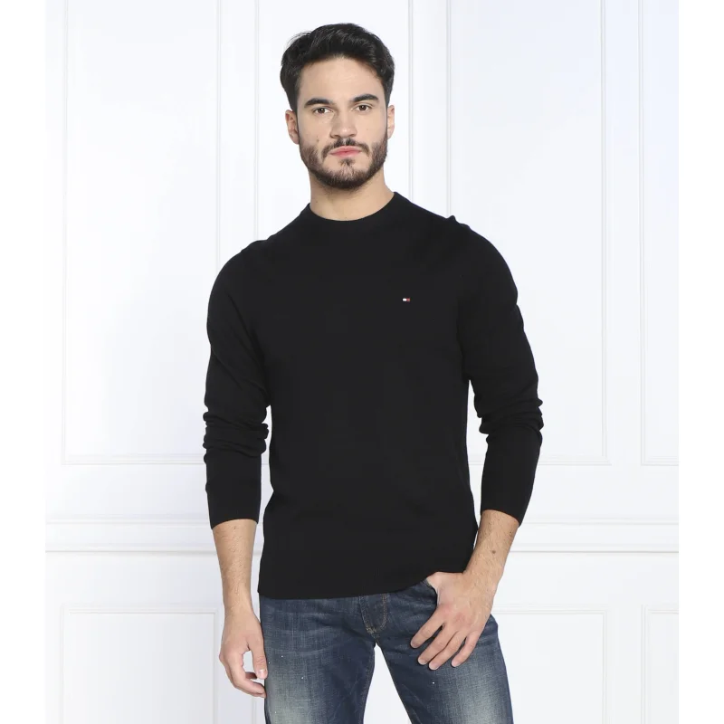 Tommy Hilfiger Sweter | Regular Fit | z dodatkiem kaszmiru