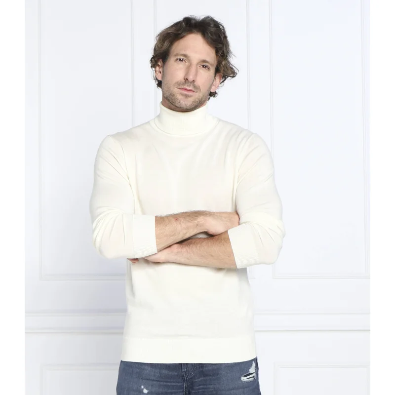 Karl Lagerfeld Wełniany golf | Regular Fit