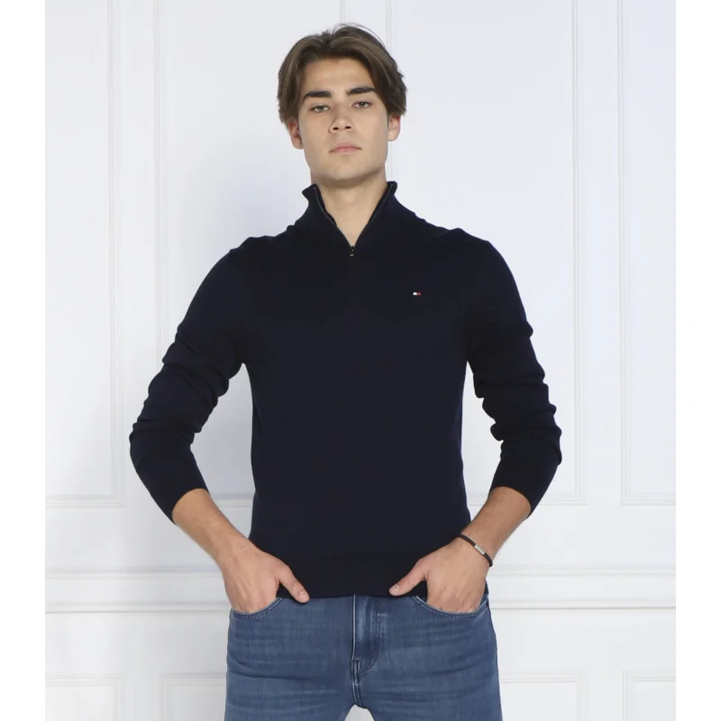 Tommy Hilfiger Sweter | Regular Fit | z dodatkiem kaszmiru