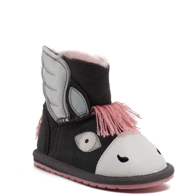 EMU Australia Skórzane śniegowce PEGASUS WALKER