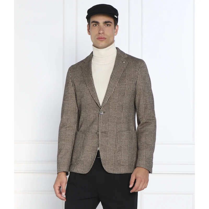 BOSS BLACK Marynarka C-Hanry-J-224 | Slim Fit | z dodatkiem wełny