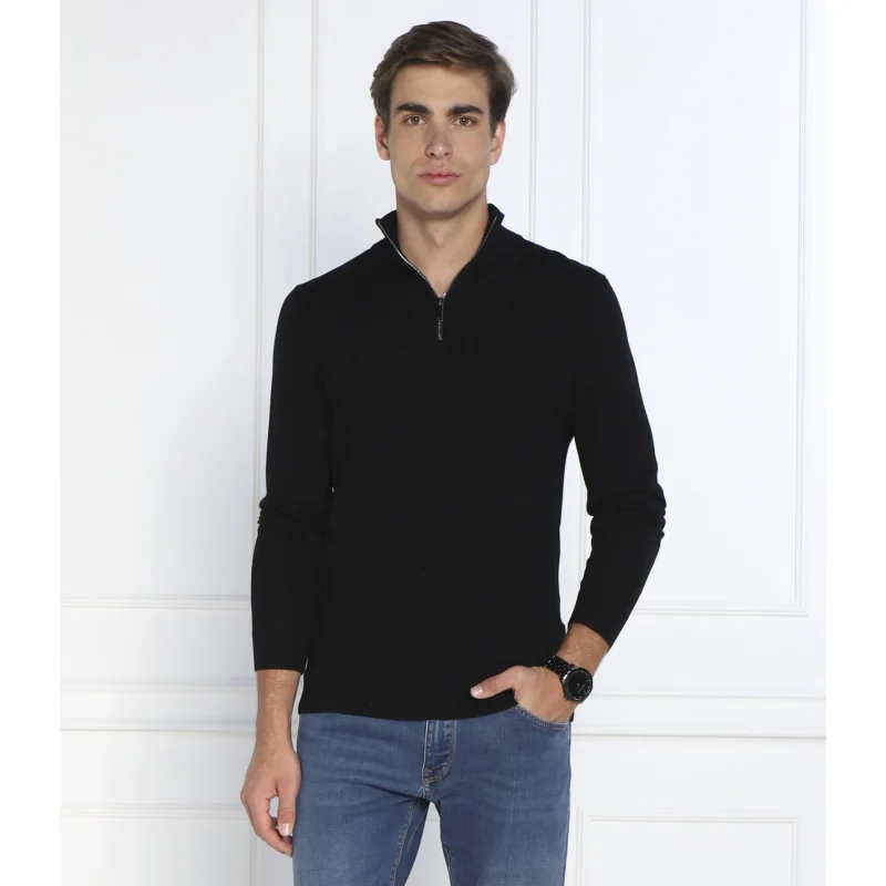 Calvin Klein Wełniany sweter | Regular Fit