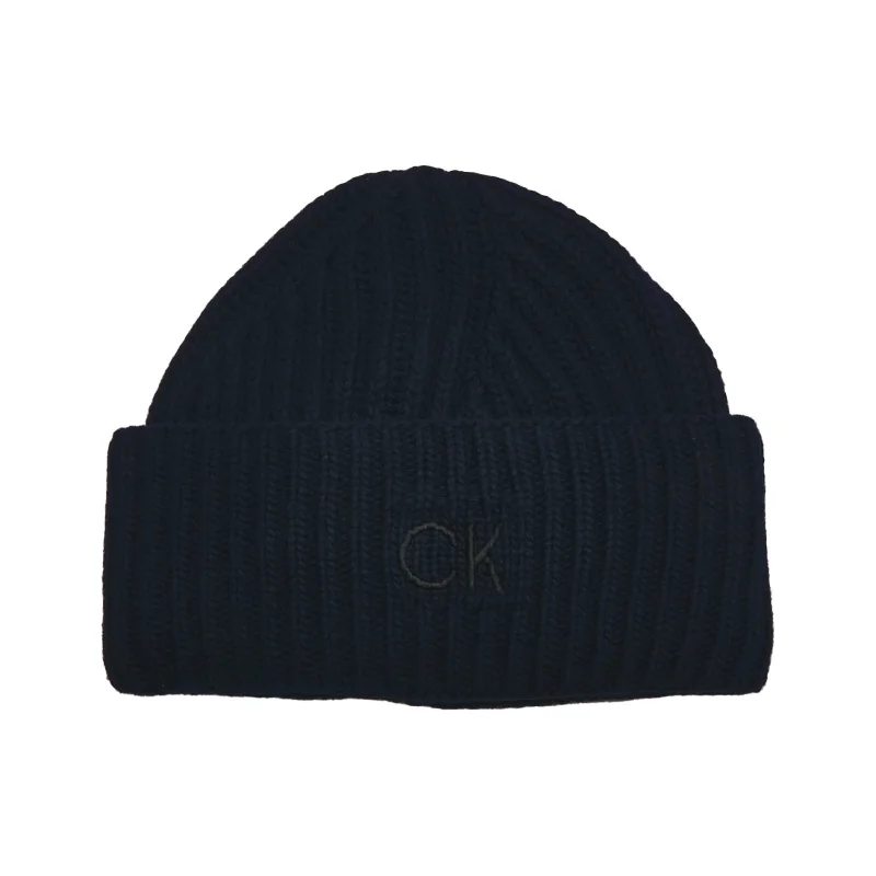 Calvin Klein Czapka ELEVATED | z dodatkiem wełny i kaszmiru