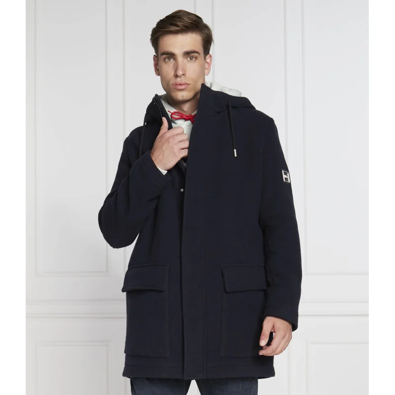 HUGO Wełniana parka Munk2242 | Regular Fit