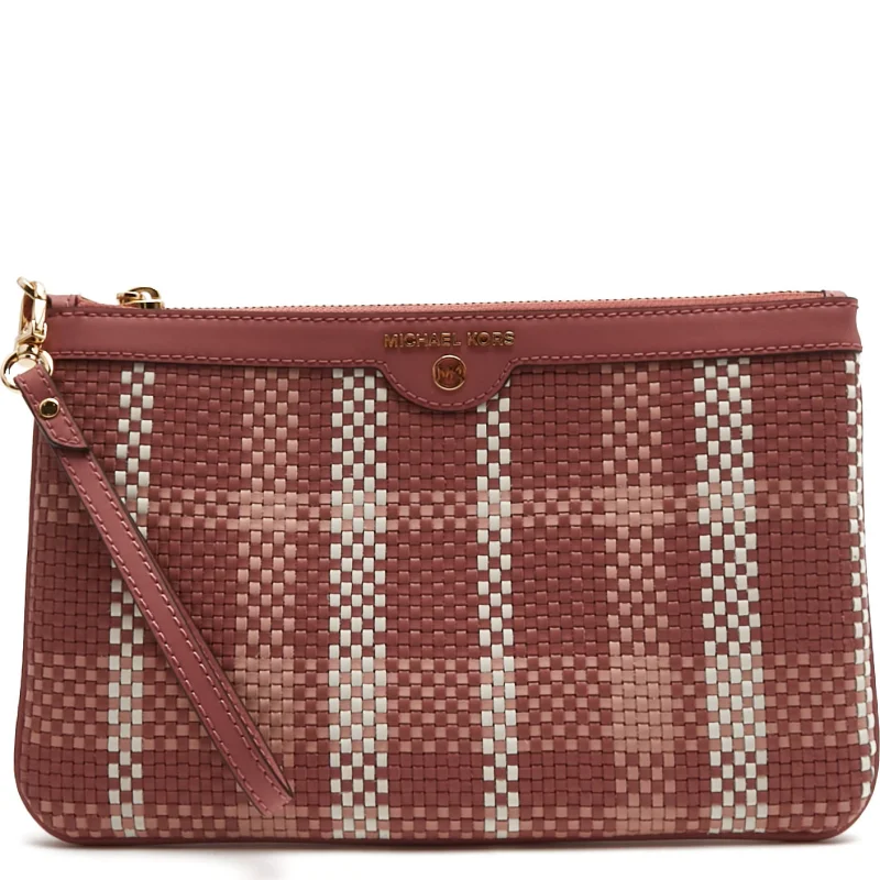 Michael Kors Skórzana kopertówka Jet Set Charm