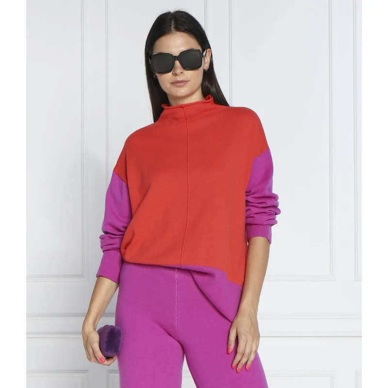 Liviana Conti Sweter | Relaxed fit | z dodatkiem kaszmiru