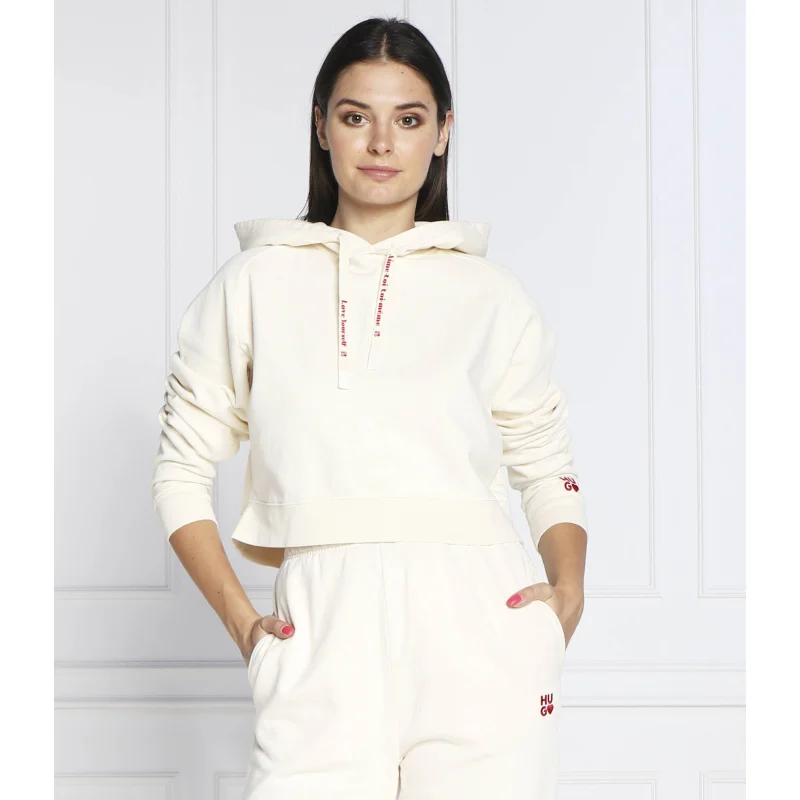 HUGO Bluza Dimalaya | Cropped Fit