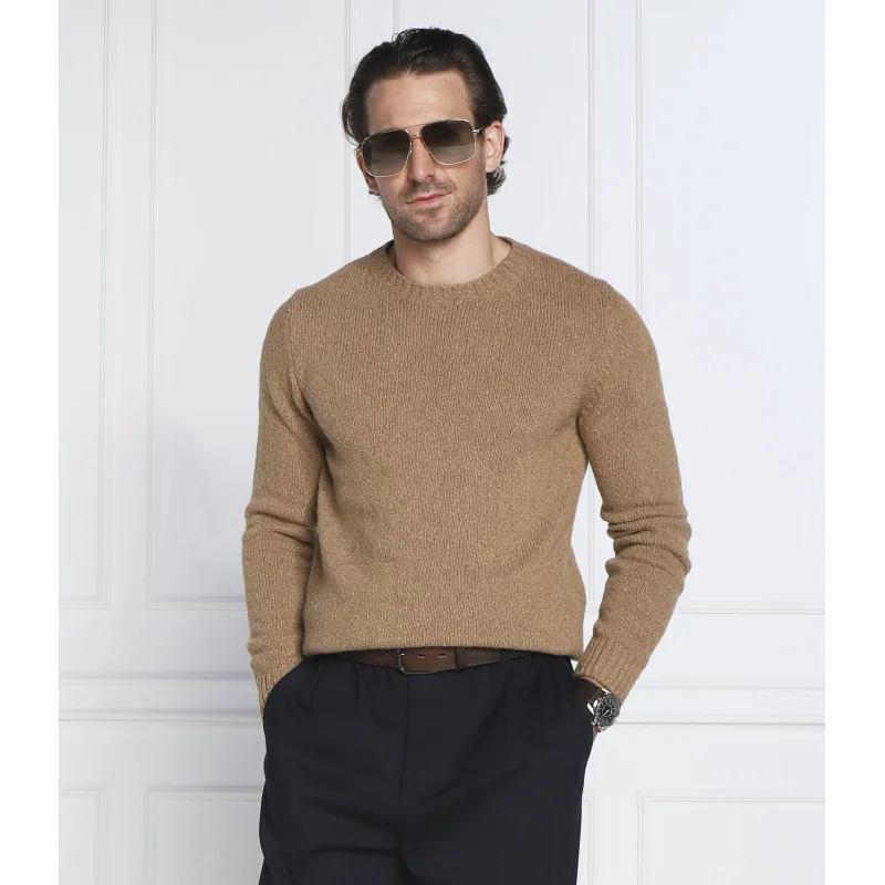 Oscar Jacobson Wełniany sweter Valter | Regular Fit