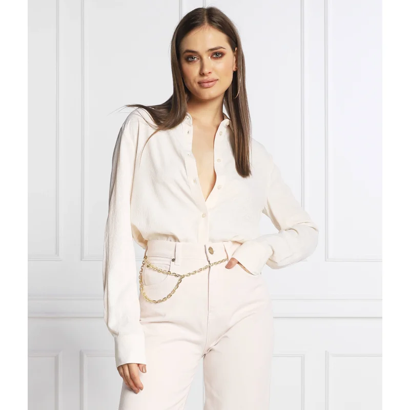 Pinko Koszula SMORZARE 37 | Regular Fit | z dodatkiem jedwabiu