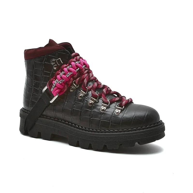 Pinko Skórzane botki ZENZERO SCARPA