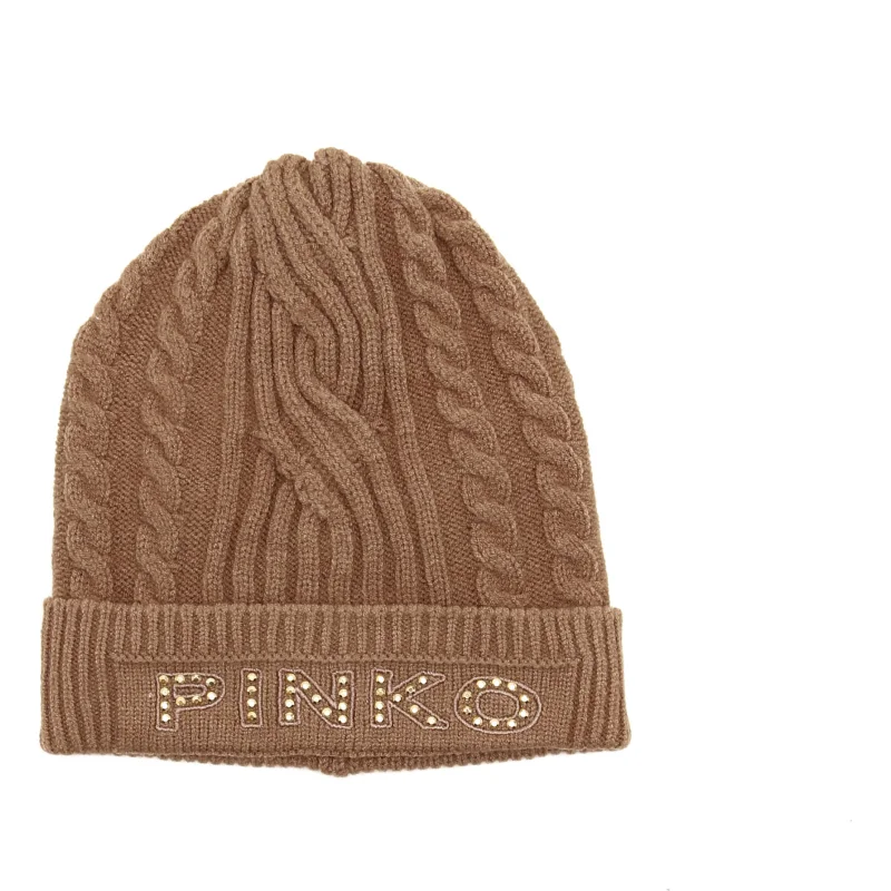 Pinko Czapka BAMBOO CAPPELLO VISCOSA CABLES