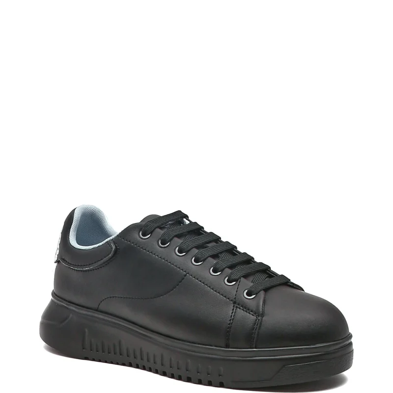 Emporio Armani Skórzane trampki