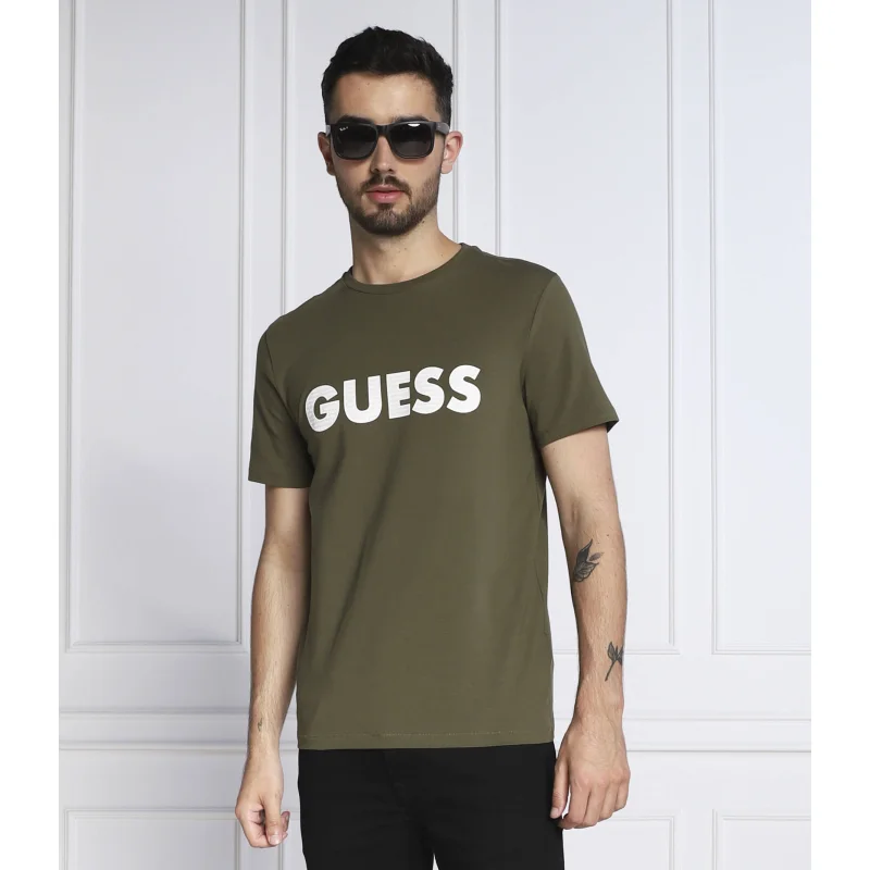 GUESS T-shirt LABYRINTH | Slim Fit