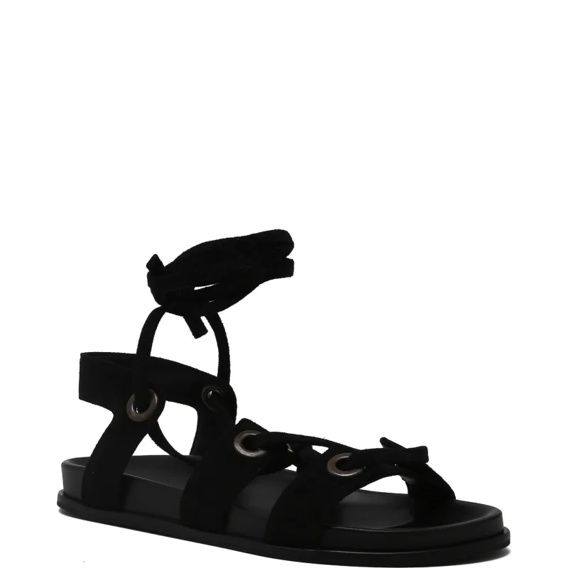 TWINSET Skórzane sandały GLADIATORE