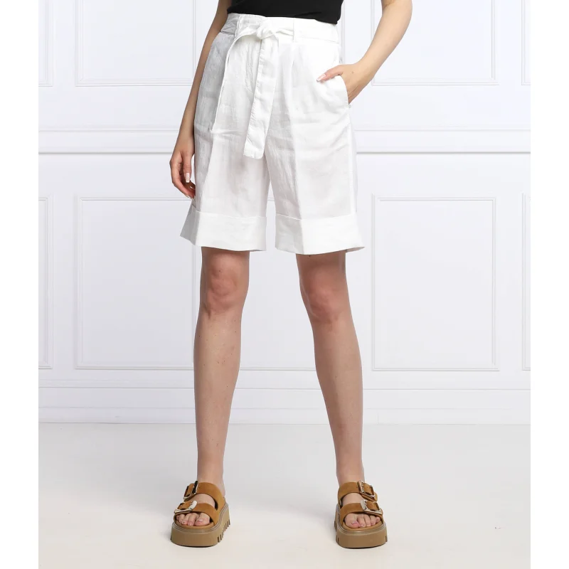 Peserico Lniane szorty | Regular Fit