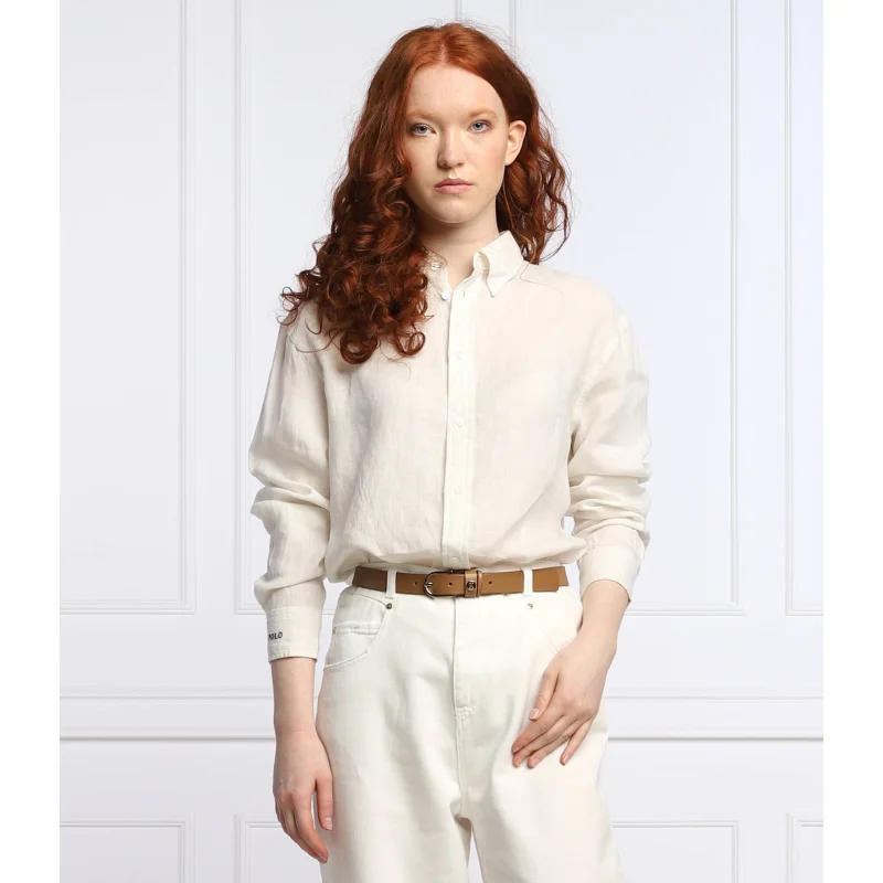 POLO RALPH LAUREN Lniana koszula | Regular Fit