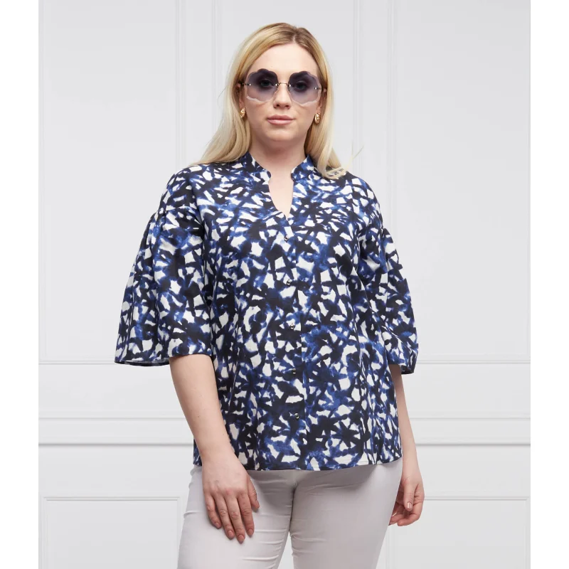 Persona by Marina Rinaldi Koszula FINIRE Plus size | Regular Fit | | z dodatkiem lnu