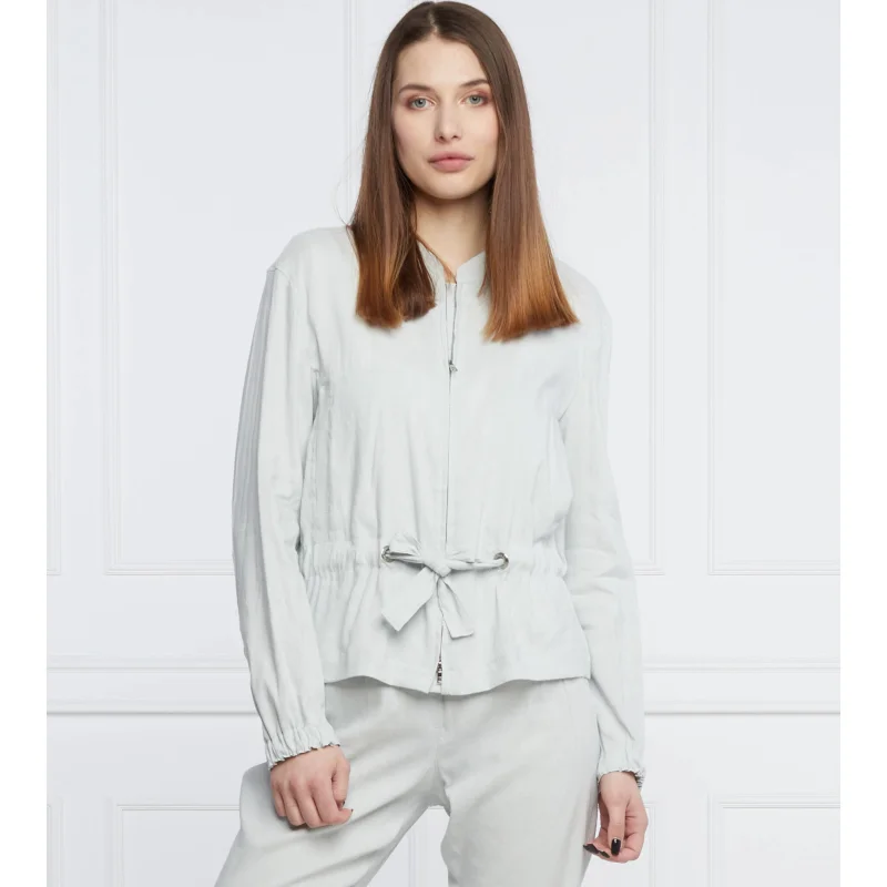 Marc Cain Lniany żakiet | Regular Fit