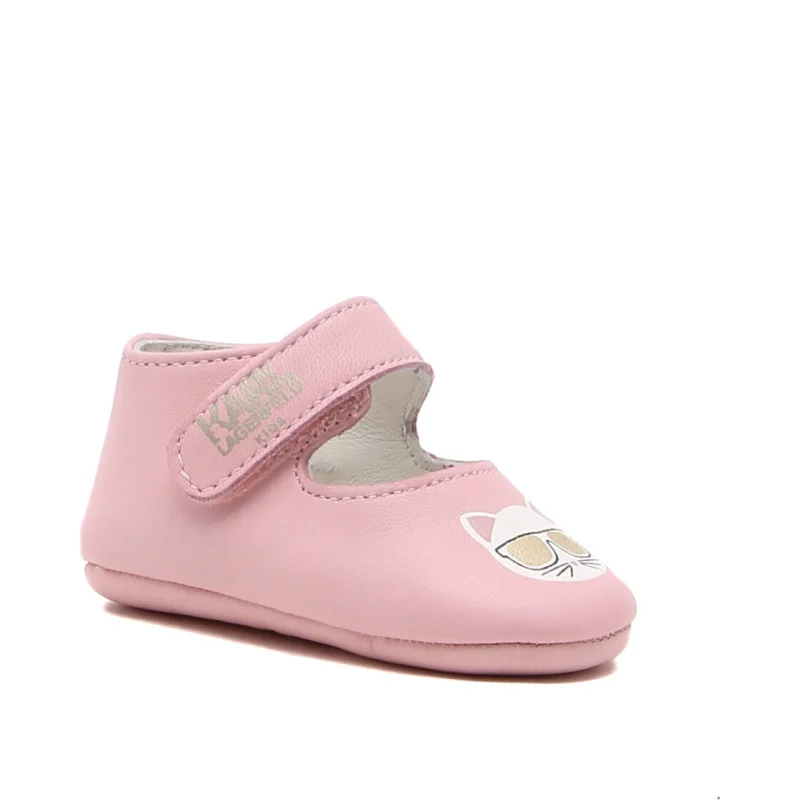 Karl Lagerfeld Kids Skórzane niechodki