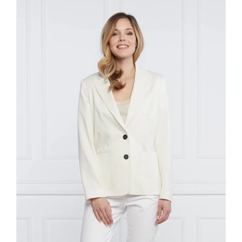 Peserico Marynarka | Regular Fit | z dodatkiem lnu