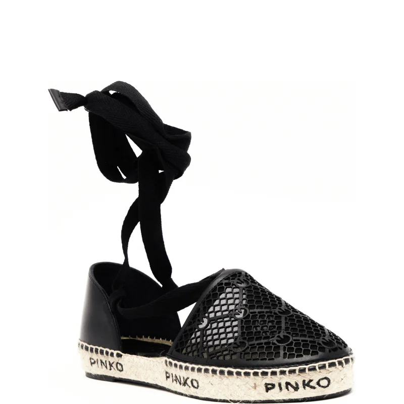 Pinko Skórzane espadryle ANGELICA