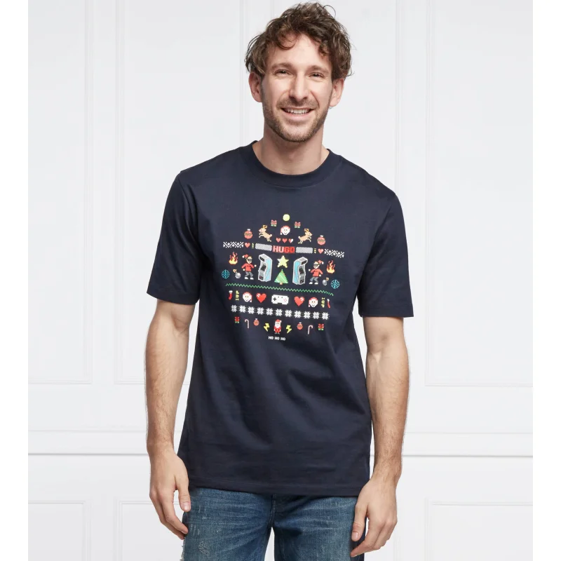 HUGO T-shirt Dxmas | Regular Fit