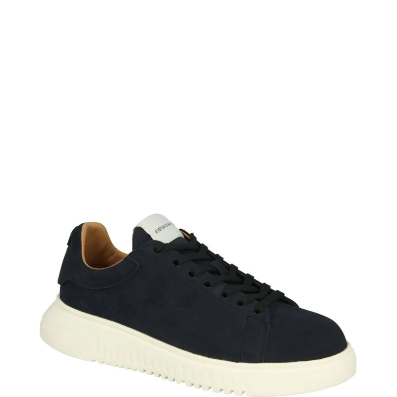 Emporio Armani Skórzane trampki