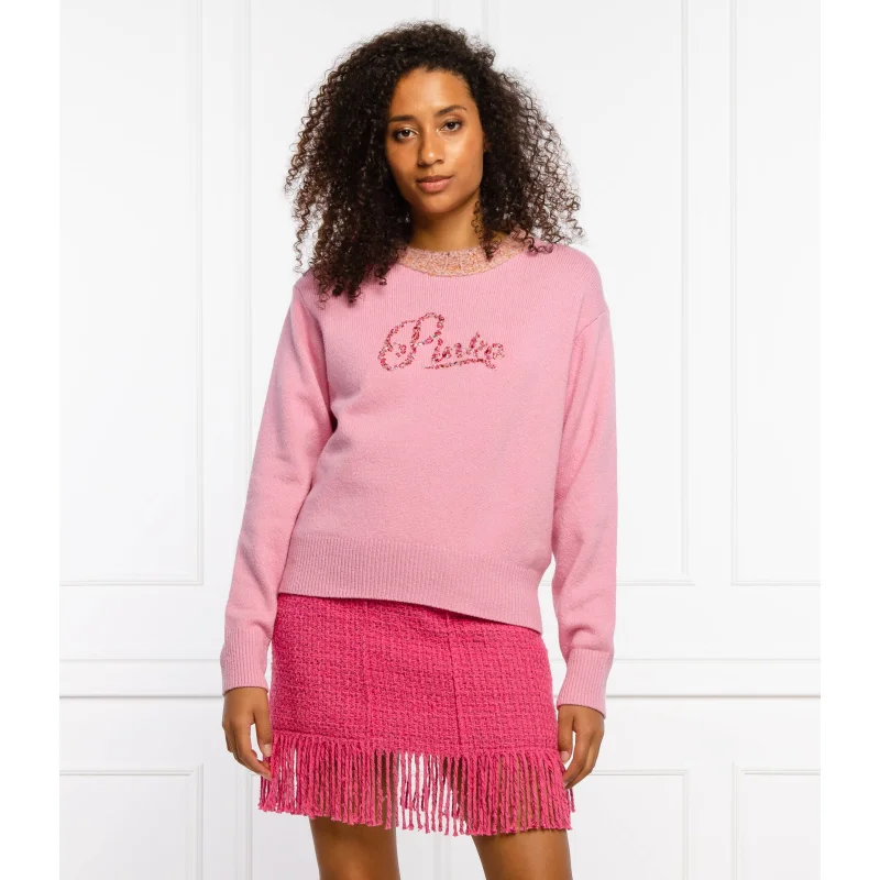 Pinko Sweter MOSCATO 1 | Regular Fit | z dodatkiem wełny