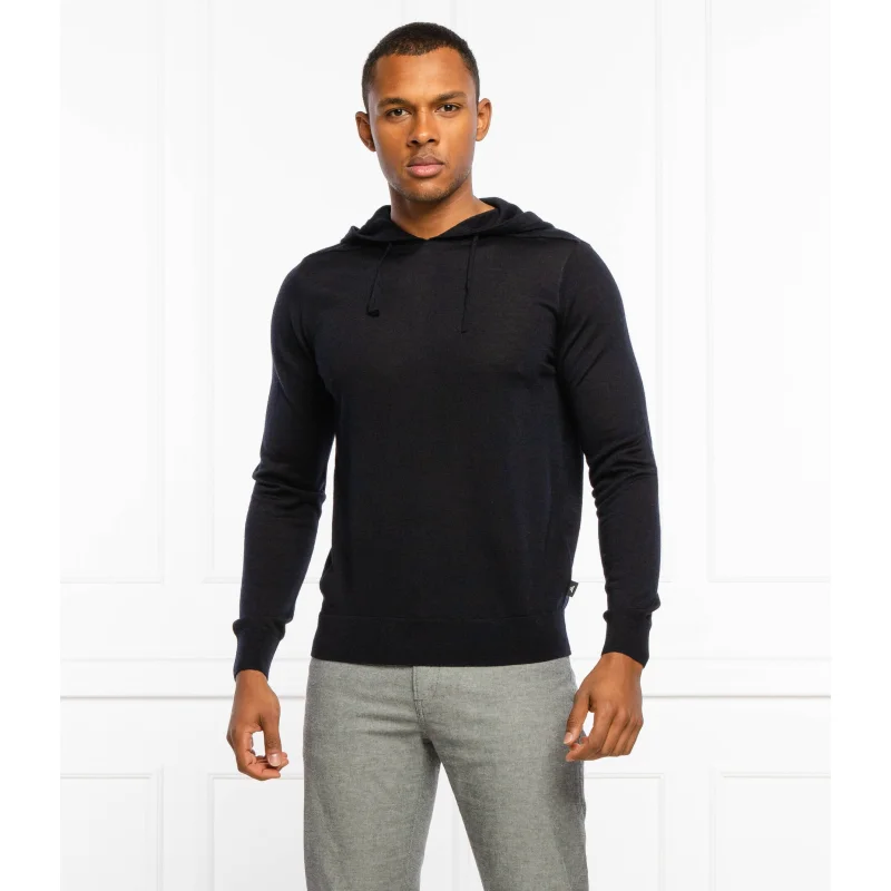 Emporio Armani Wełniany sweter | Regular Fit