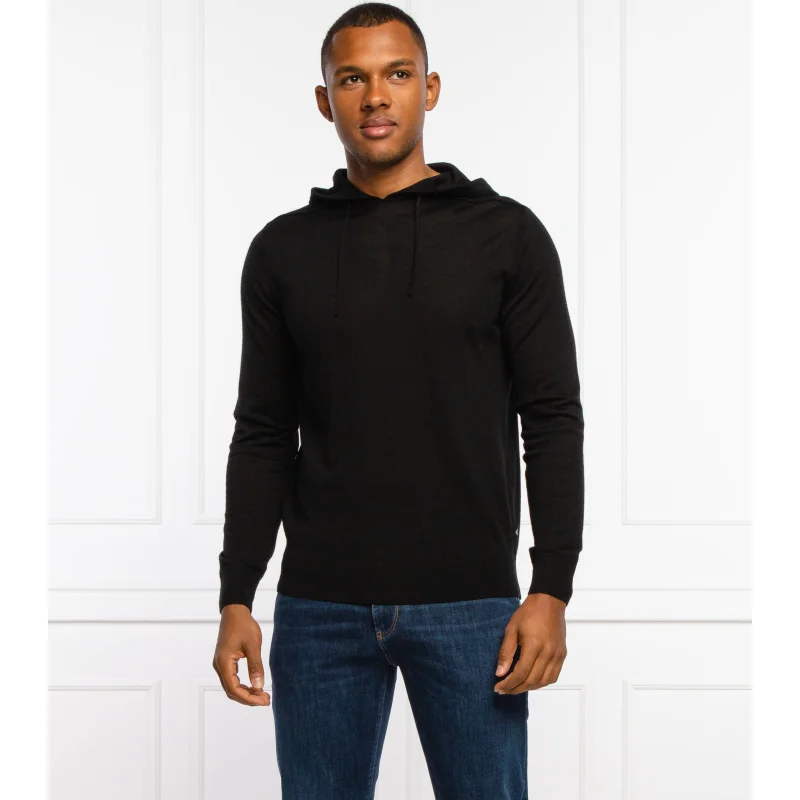 Emporio Armani Wełniany sweter | Regular Fit