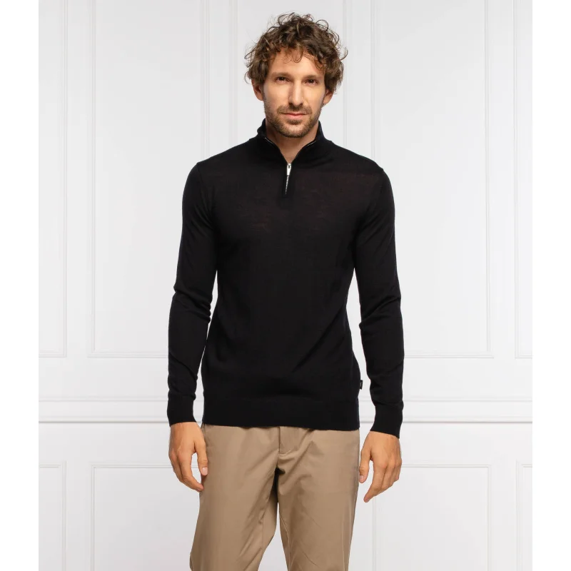 Emporio Armani Wełniany sweter | Regular Fit