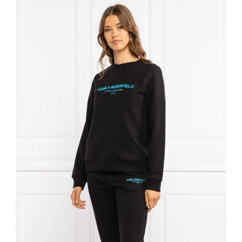 Karl Lagerfeld Bluza Graphic Logo | Regular Fit