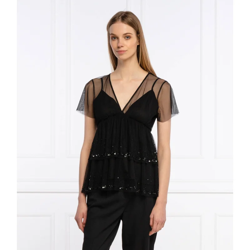 Twinset Actitude Bluzka + halka | Regular Fit