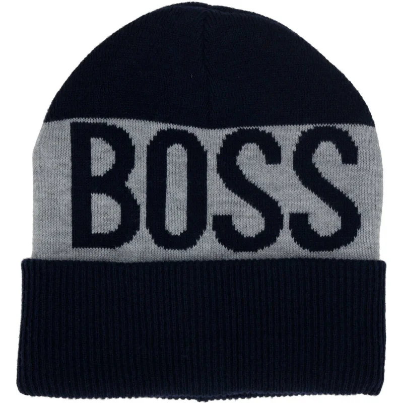 BOSS Kidswear Czapka | z dodatkiem wełny