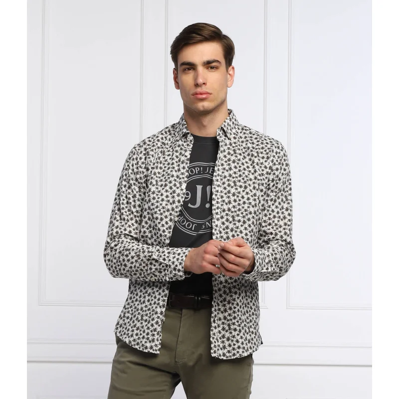 Joop! Jeans Lniana koszula 15 JJSH-19Heli-W | Modern fit