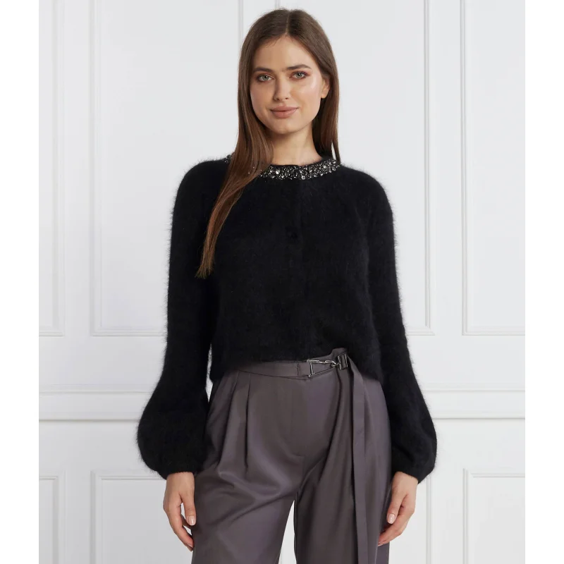 Liu Jo Wełniany sweter | Regular Fit