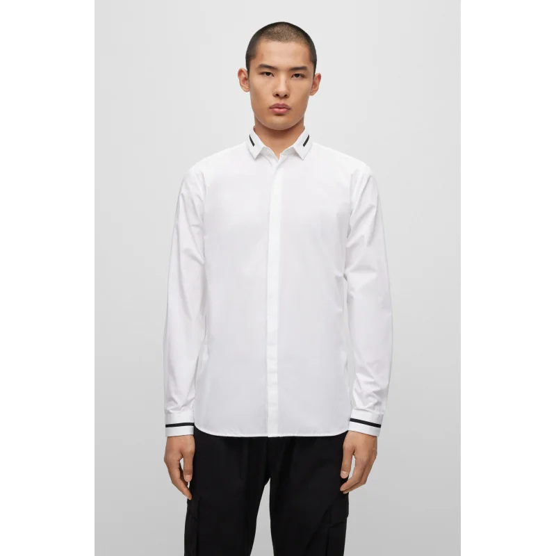 HUGO Koszula Eloy | Extra slim fit