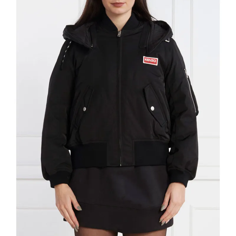 Kenzo Puchowa kurtka bomber Regular Fit