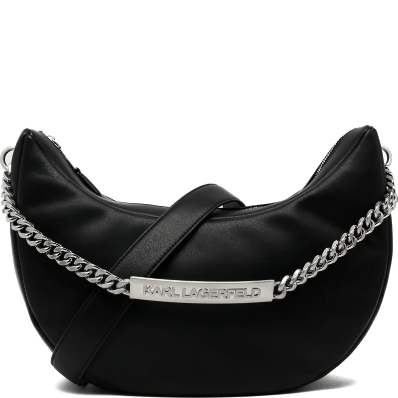 Karl Lagerfeld Hobo K/Id Xl Half Moon Bag