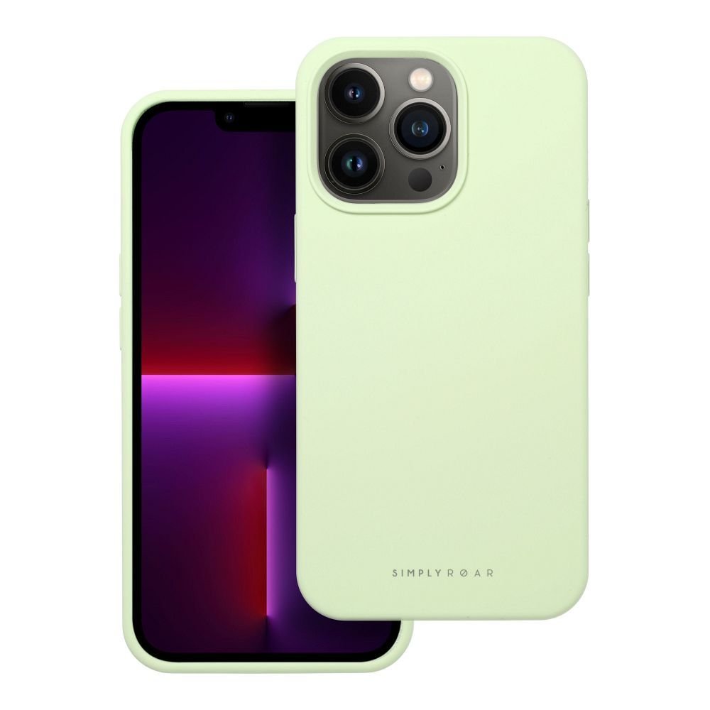 Futerał Roar Cloud-Skin - do iPhone 13 Pro Jasnozielony