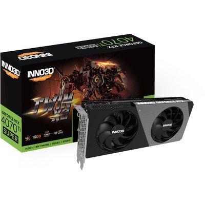 Karta graficzna INNO3D GeForce RTX 4070 Super Twin X2 12GB DLSS 3