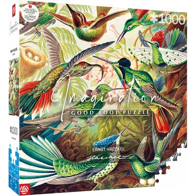 Puzzle Imagination 1000 Ernst Haeckel - Kolibry