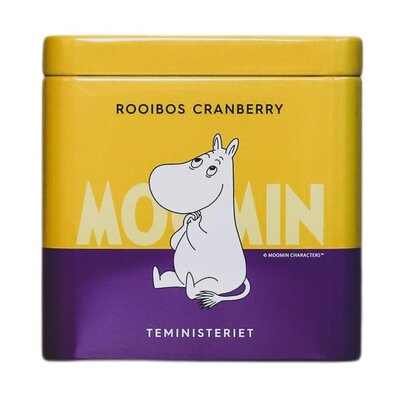 Teministeriet Teministeriet Moomin Rooibos Cranberry 100g MM-TIN-05