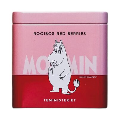 Teministeriet Teministeriet Moomin Rooibos Red Berries 100g MM-TIN-06